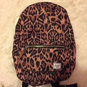 herschel cheetah backpack